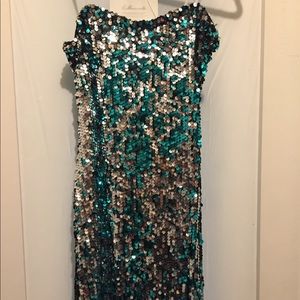 Foreign Exchange sequin dress NWT size Small